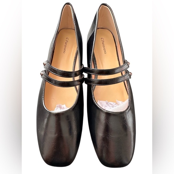 NEW Paravano Mary Jane Shoes for Women | Square Toe Women's Flats - Picture 4 of 9